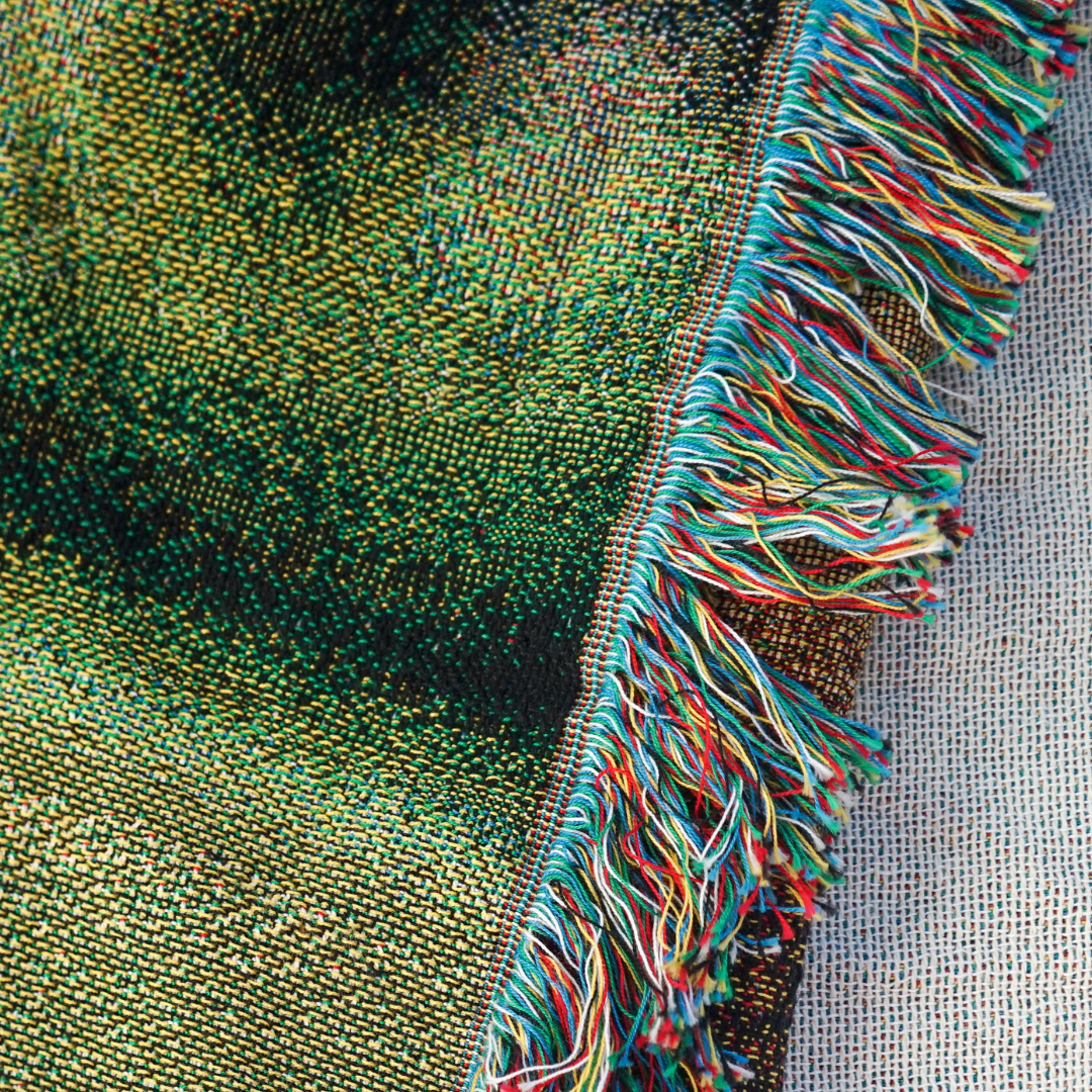 60" x 80" Large Woven Throw | Portrait