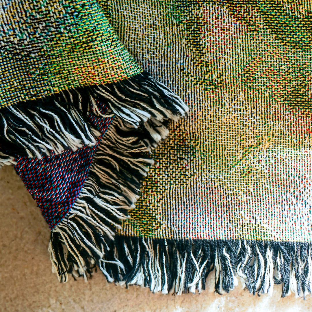 50" x 60" Small Woven Throw | Portrait