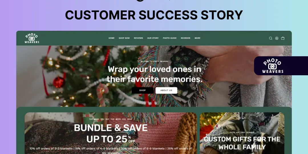 Customer's Success Story | Photo Weavers & Customily