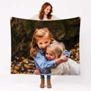 Sherpa Fleece Photo Blanket