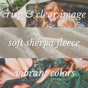 Sherpa Fleece Photo Blanket