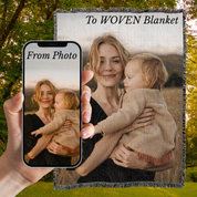 Woven Photo Blanket