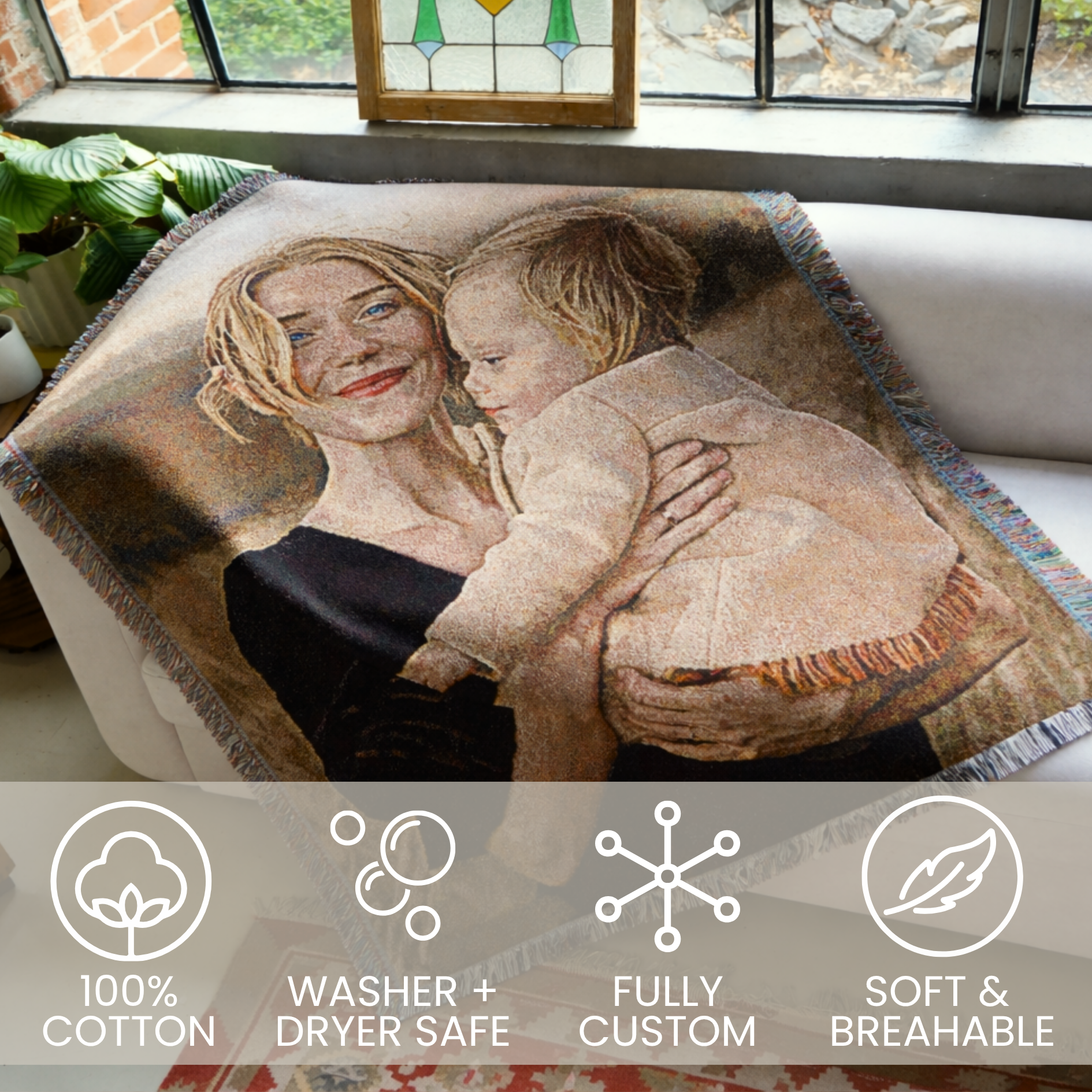 Woven Photo Blanket