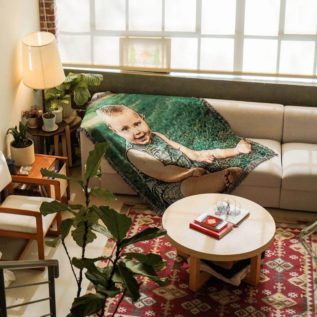 Woven Photo Blanket