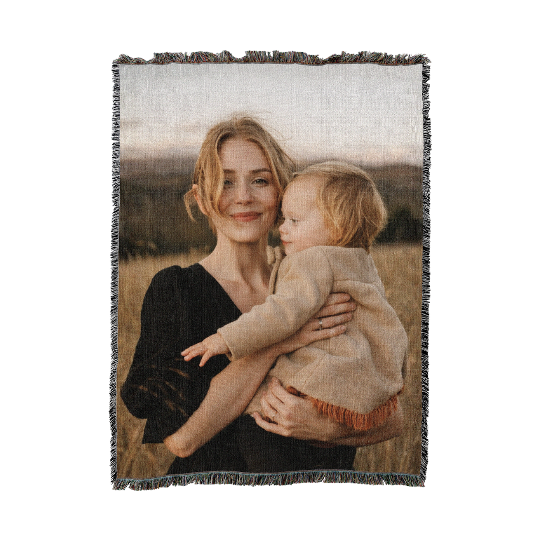 Medium Woven Throw | Portrait