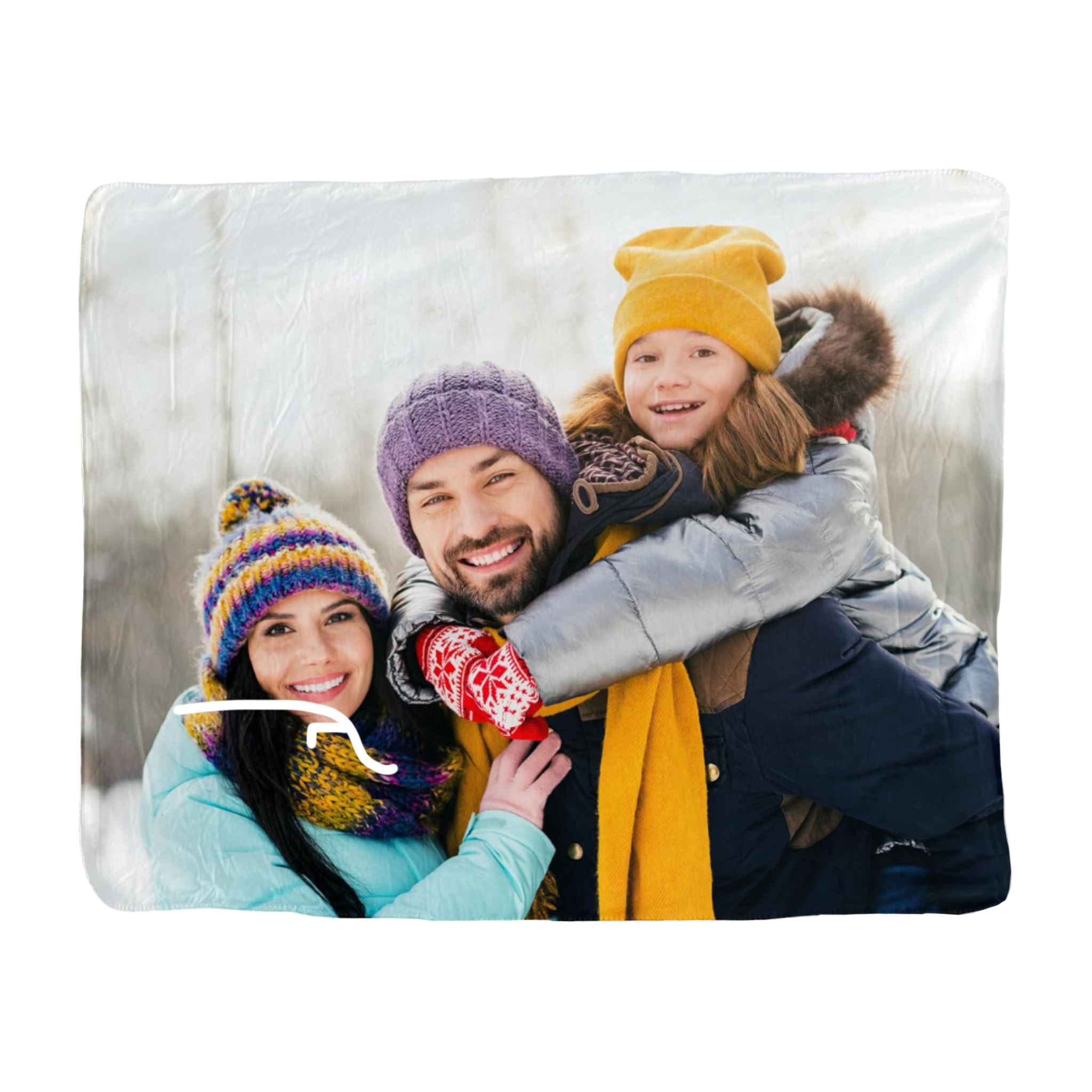 Sherpa Fleece Photo Blankets